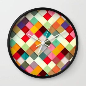 Pass this On Wall clock (Color: Black)